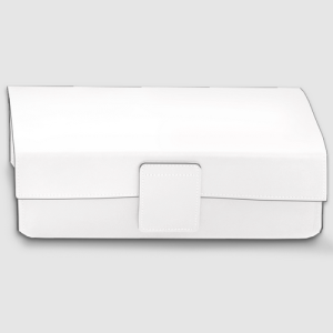 Decor Walther Nappa 0938650 NAPPA UTBD multi-purpose box with lid genuine leather snow white
