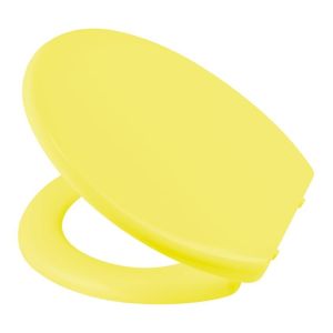 Diaqua Barbana 31166670 toilet seat with lid yellow