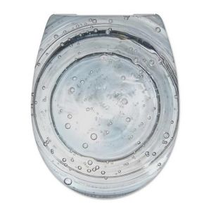 Diaqua Laval 31172004 toilet seat with lid motif Sparkling water