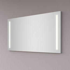 Hipp Design SPV 8040 spiegel 140x60cm met 2 verticale LED banen en spiegelverwarming