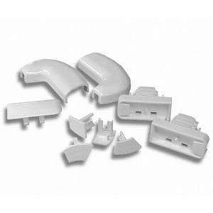 Novellini R03YOAPRF-30 set end pieces and cover plates white 030