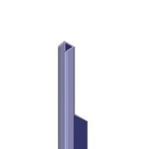 Novellini R50ABERD1-TR verticale afdichtingsstrip deur rechts transparant