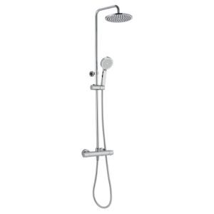 Pure Basic DU5412 shower surface-mounted set ABS with thermostat chrome