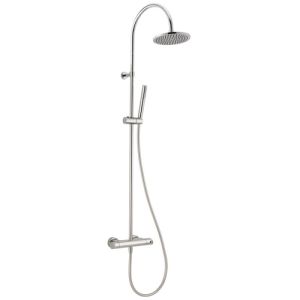 Pure Cinca CN5314 shower surface-mounted set with thermostat chrome