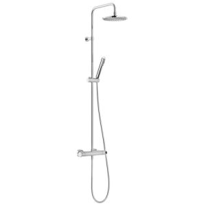 Pure Cinca CN5315 shower surface-mounted set with thermostat chrome