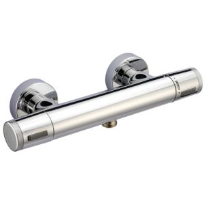 Pure Duero DU5410 surface-mounted shower thermostat chrome