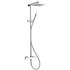 Pure Ebro EB5209 shower surface-mounted set with thermostat chrome