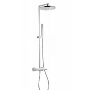 Pure Ebro EB5241 shower surface-mounted set with thermostat chrome