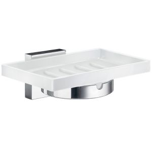 Smedbo House RK342P holder with soap dish chrome