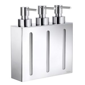 Smedbo Outline FK259 soap dispenser with 3 containers chrome