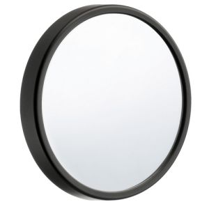 Smedbo Outline Lite FB621 shaving/make-up mirror with suction cups 12x black