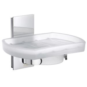 Smedbo Pool ZK342 holder with soap dish chrome