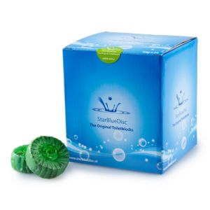 StarBlueDisc 247185514 toiletblokjes jaar verpakking (24 stuks) Green Apple (Groen)