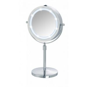 Wenko Lumi 3656540100 vergrootspiegel 1x en 5x met LED verlichting chroom