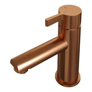Brauer Edition 5-GK-001-HD1 low body basin mixer model E copper brushed PVD