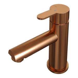 Brauer Edition 5-GK-001-HD4 low body basin mixer model D copper brushed PVD