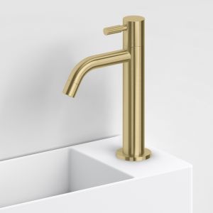 Clou Freddo 2 CL/06.03.001.82.L fonteinkraan staand hoog goud geborsteld PVD