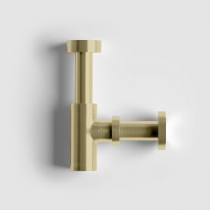 Clou MiniSuk CL065301182 Design-Siphon für Brunnen gold gebürstet PVD