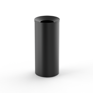 Decor Walther 0615560 DW 230 afvalbak mat zwart