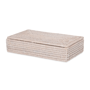 Decor Walther Basket 0941591 Basket BMD multi box met deksel licht rotan