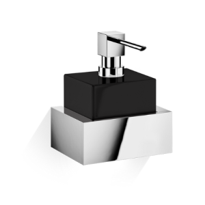 Decor Walther Brick 0595005 BK WSP N zeepdispenser wand chroom/ porselein zwart