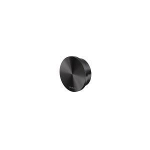 Geesa Opal Brushed Metal Black 917245-09 handdoekhaak groot zwart metaal geborsteld