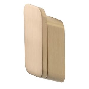 Geesa Shift Gold Brushed 919967-07 handdoekhaak medium geborsteld goud