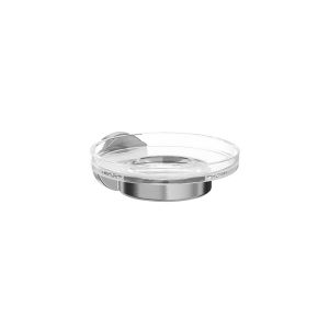 Inda Gealuna A10110NS03 zeephouder transparant helder glas/ RVS geborsteld