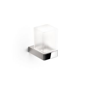 Inda Indissima A88100CR21 bekerhouder chroom/ gesatineerd glas