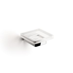 Inda Indissima A88110GB21 zeephouder glazen schaaltje geborsteld goud/ gesatineerd glas