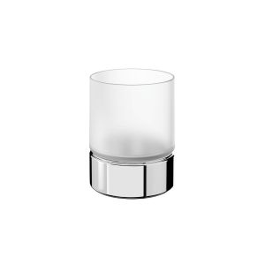 Inda Mito A20010WM21 vrijstaande bekerhouder gesatineerd glas/ mat wit