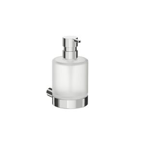 Inda Mito A2012BCR21 zeepdispenser gesatineerd glas/ chroom
