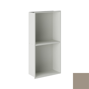 Inda MY Secret A80200VS inbouwnis 2 vakken omkeerbaar 305x610mm mat visone