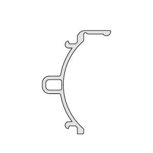 Kermi 6036435 hinge seal vertical 200cm