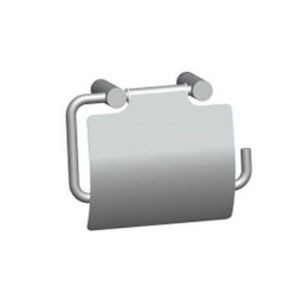 Pressalit Choice Q10220 toiletrolhouder met klep glanzend staal