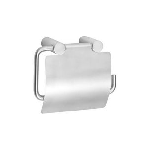 Pressalit Choice Q30220 toiletrolhouder met klep geborsteld staal