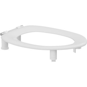 Pressalit Dania R23000 toiletzitting 50mm verhoogd zonder deksel wit
