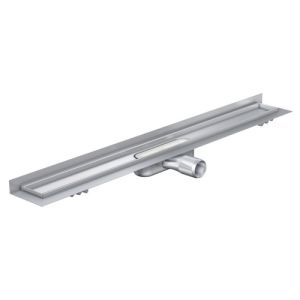 ACO ShowerDrain C 408768 douchegoot met muurflens 108,5cm zijuitloop
