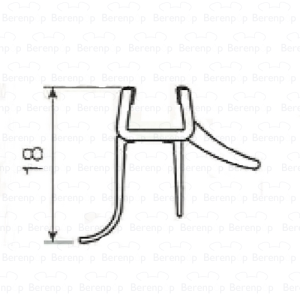 Artweger Highline+ 4PZ207 lekstrip set 1 horizontaal