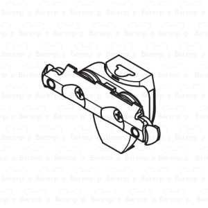 Artweger Lifeline LZ103 set rolgeleiders nr.3, 3 x links, 3 x rechts