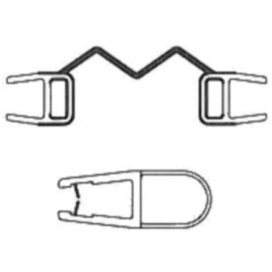 Artweger Cityline Top TZ223 afdichtingsset vast deel 5 verticaal