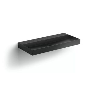 Clou New Wash Me CL0230434 wastafel 90x42cm mat zwart keramiek