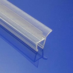 Exa-Lent Universal DS0220010 - G10023200 helder doucheprofiel 2 flapjes 200cm - 10mm