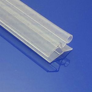 Exa-Lent Universal DS031006 - G06177100 helder doucheprofiel 1 flapje 1 rondje 100cm - 6mm