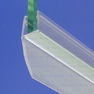 Exa-Lent Universal DS431005 gehoekt helder doucheprofiel 1 flap 100cm - 5mm