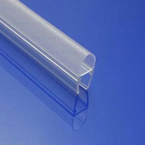 Exa-Lent Universal monsterstukje doucherubber type DS08 - 2cm lengte en geschikt voor glasdikte 6mm - 1 balgje van 12mm (bolletje)