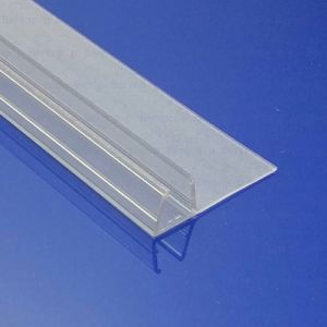 Exa-Lent Universal DS092008 - G08014200 helder doucheprofiel 1 flap horizontaal 200cm - 8mm