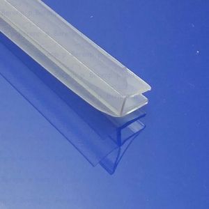 San4U ProfileDay DS111006 - SW1006 kwartrond helder doucheprofiel 3 flapjes 100cm - 6mm