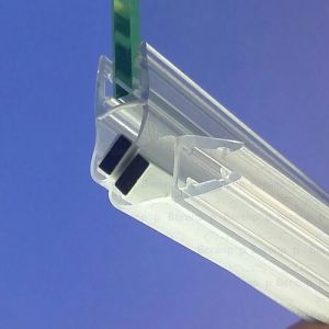 Exa-Lent Universal DS202005 - M05121200 helder doucheprofiel magneet 45 graden (set van 2 stuks) 200cm 5mm