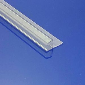 Exa-Lent Universal DS301006 - G06046100 helder doucheprofiel 1 flap (van 11mm) 100cm - 6mm